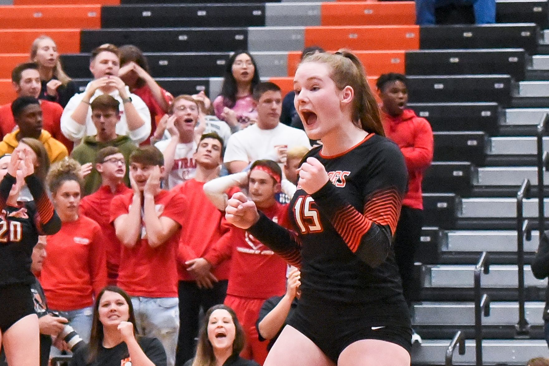 11/06/19 - Girls Volleyball - Illinois Sectional Final -Centralia vs Waterloo
